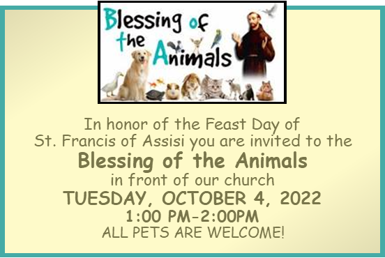 Blessing of the Animals 2022.docx